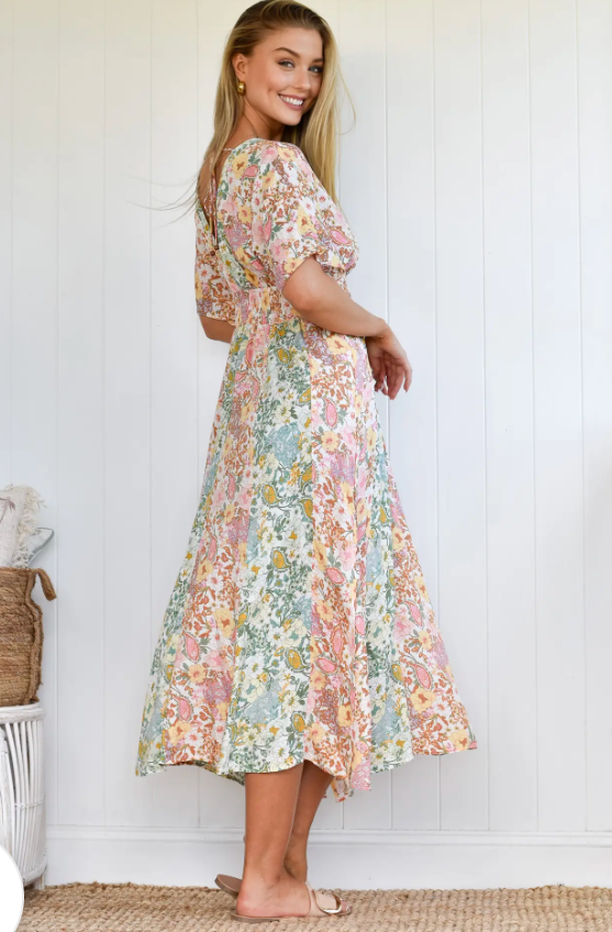 Summer Holiday Dress - Boho Multi Floral