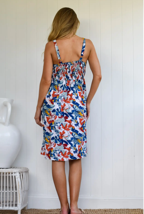Summer Holiday Midi Dress - Multi Floral