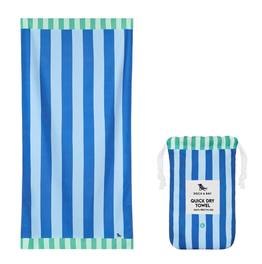Dock & Bay 100% Recycled Towel - Blue Sky