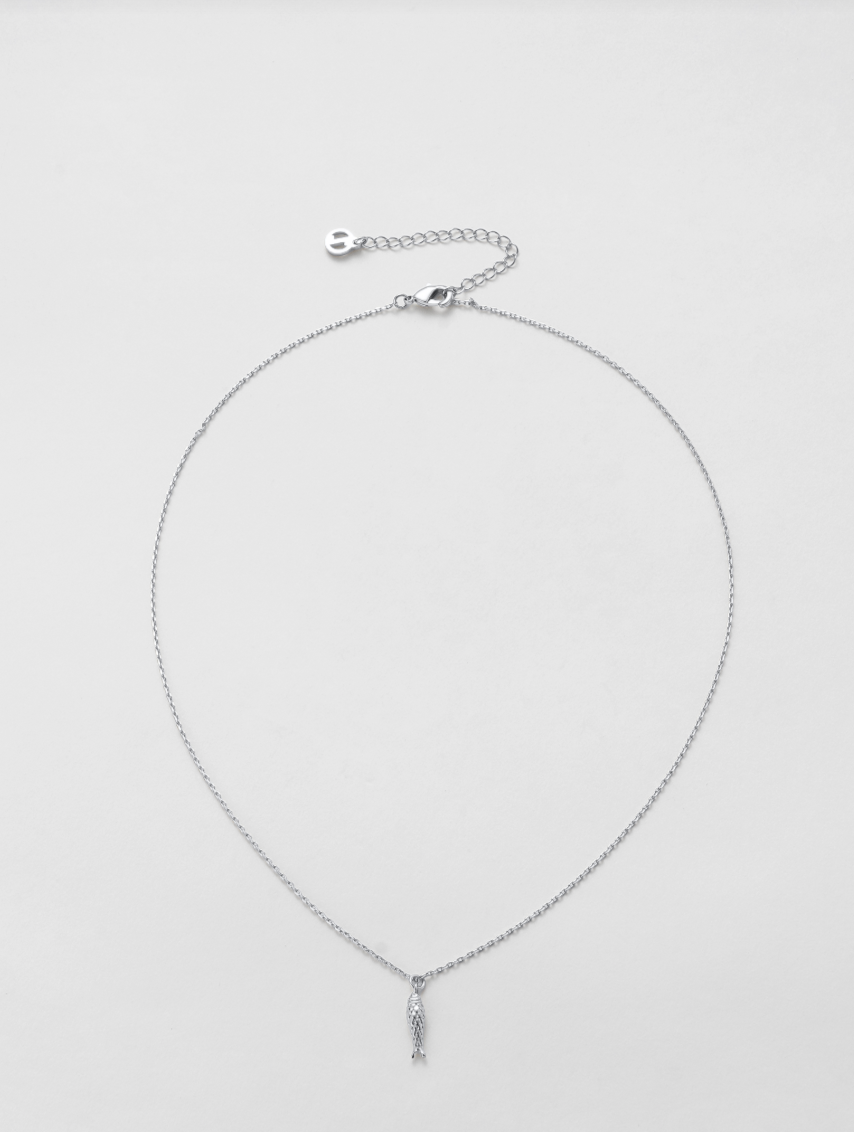 Zafino Rhodium Plated Tate Mini Necklace - silver
