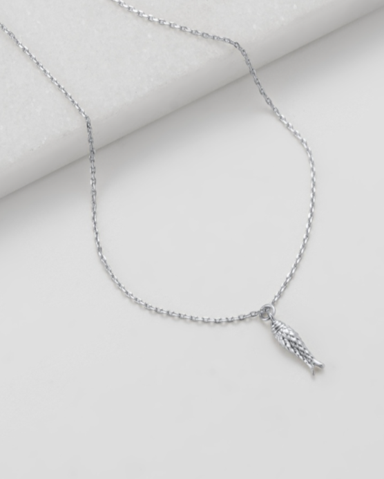 Zafino Rhodium Plated Tate Mini Necklace - silver