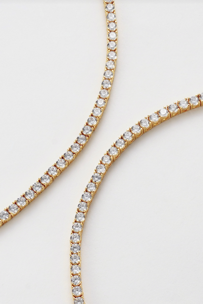 Zafino 18K Gold Plated - Dani Tennis Necklace