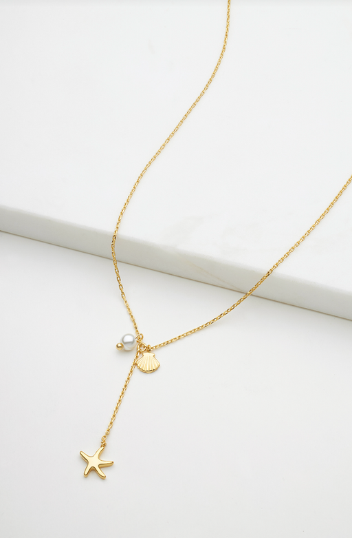 Zafino 18K Gold Plated Ocean Mini Necklace - Starfish Mini