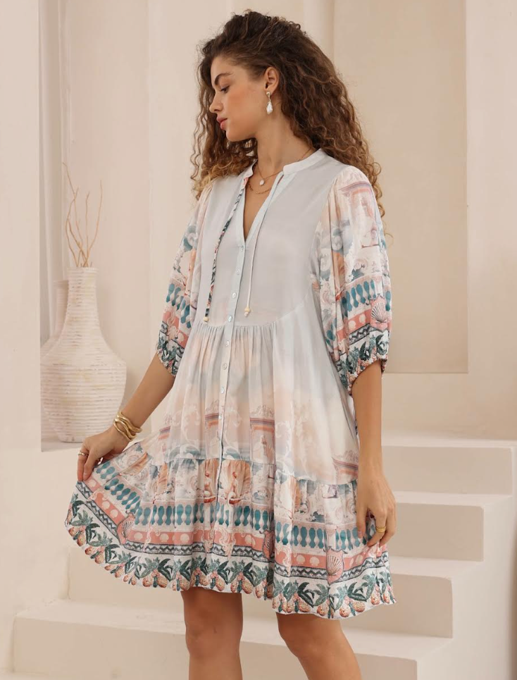 Babydoll Dress - Seashells
