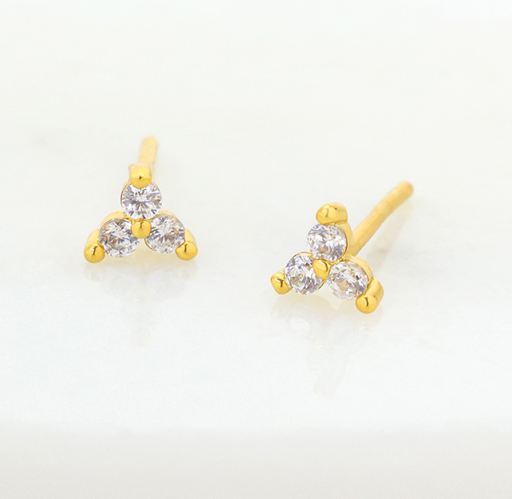 Zafino 18K Gold Plated Stud - Ivy