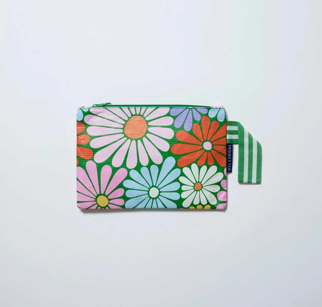 Project Ten Small Zip Pouch - Wild child