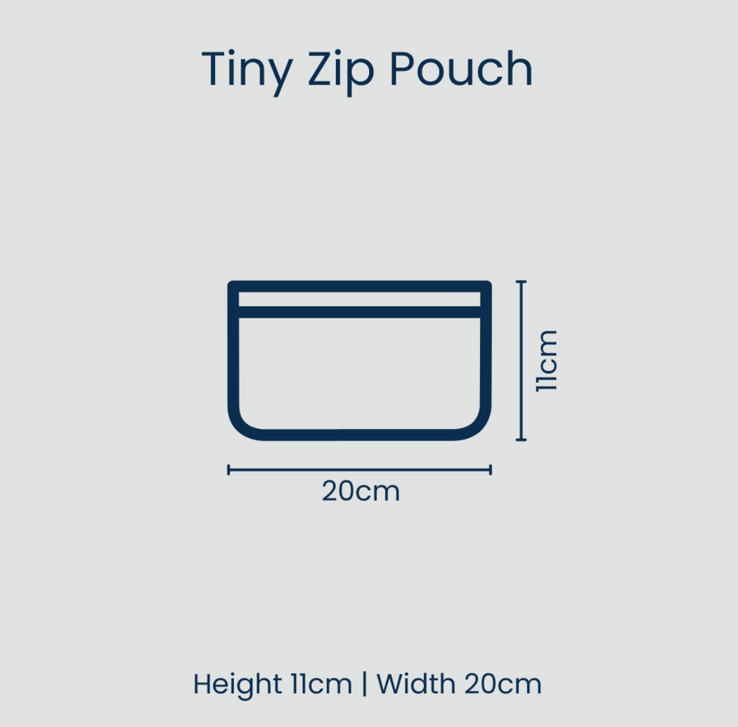 NEW Project Ten TINY Zip Pouch - Wild child