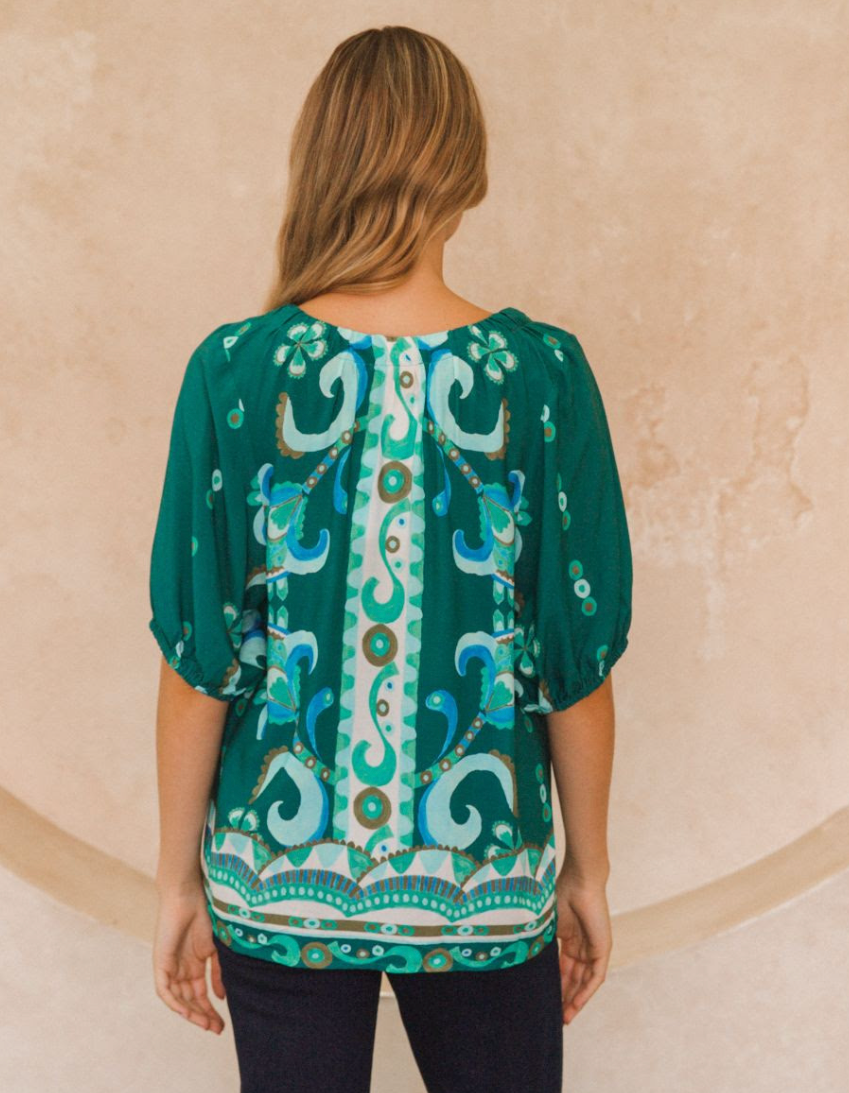 Magic Blouse - Teal