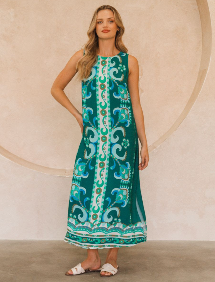 Magic Maxi Dress - Teal