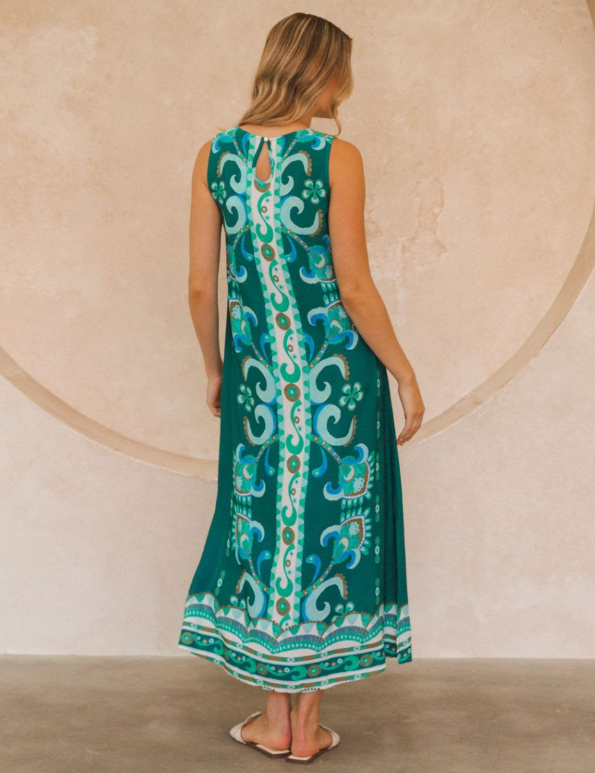Magic Maxi Dress - Teal