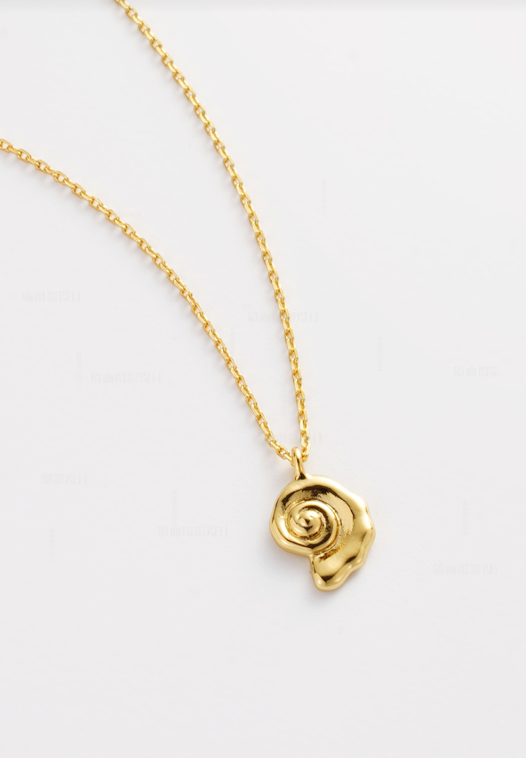 Zafino 18K Gold Plated Shelly Mini Necklace