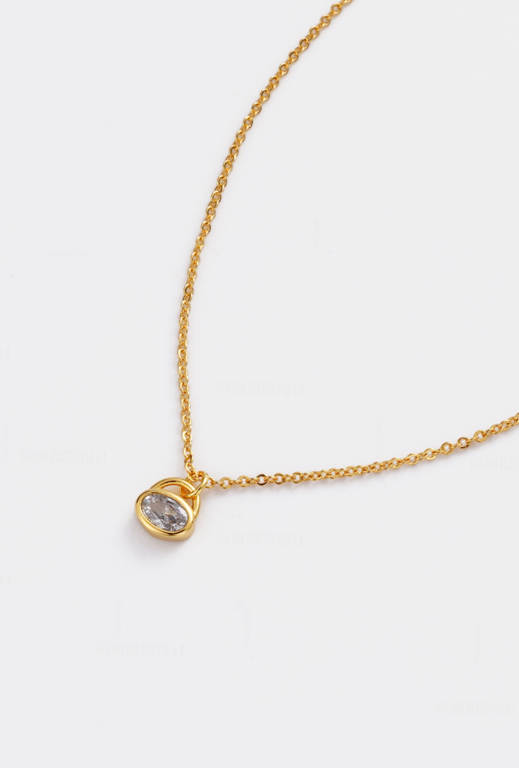 Zafino 18K Gold Plated Lara Mini Necklace