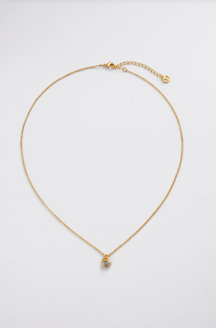 Zafino 18K Gold Plated Lara Mini Necklace