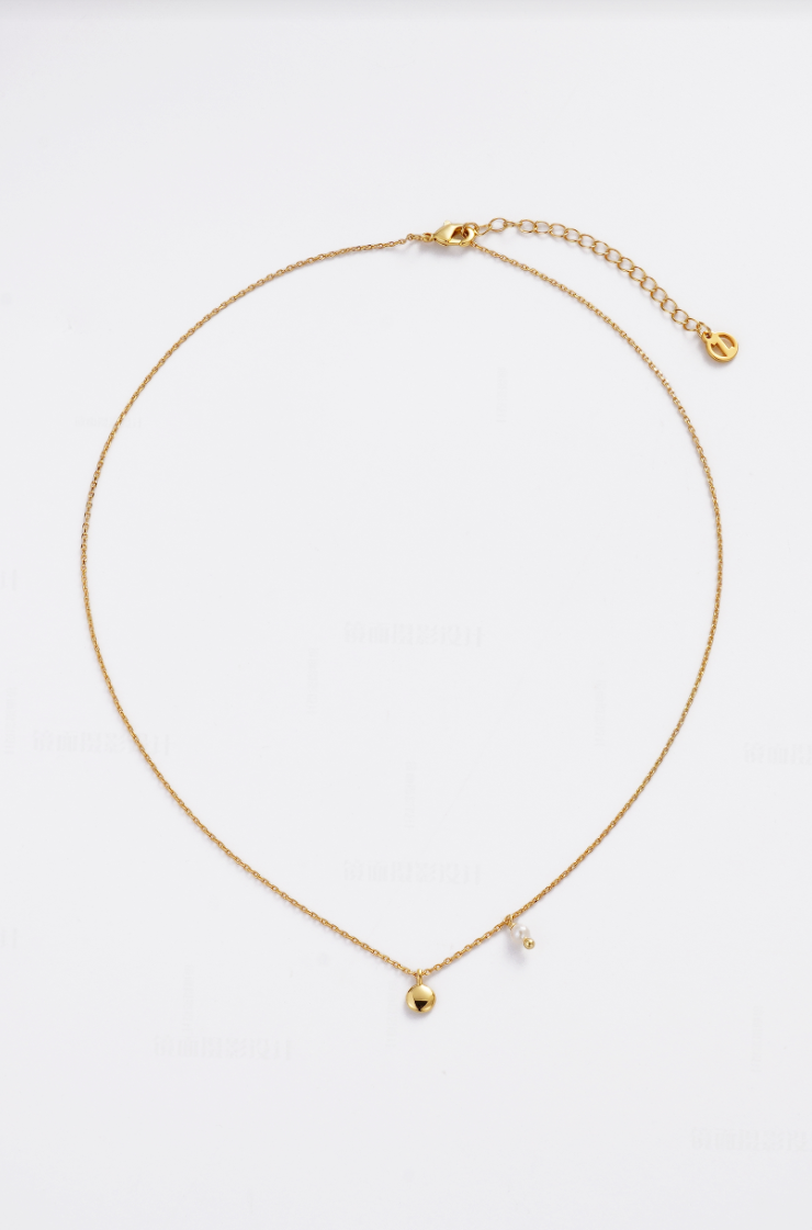 Zafino 18K Gold Plated Eva Mini Necklace