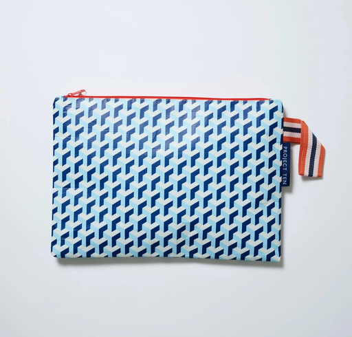 Project Ten Large Zip Pouch - Maze