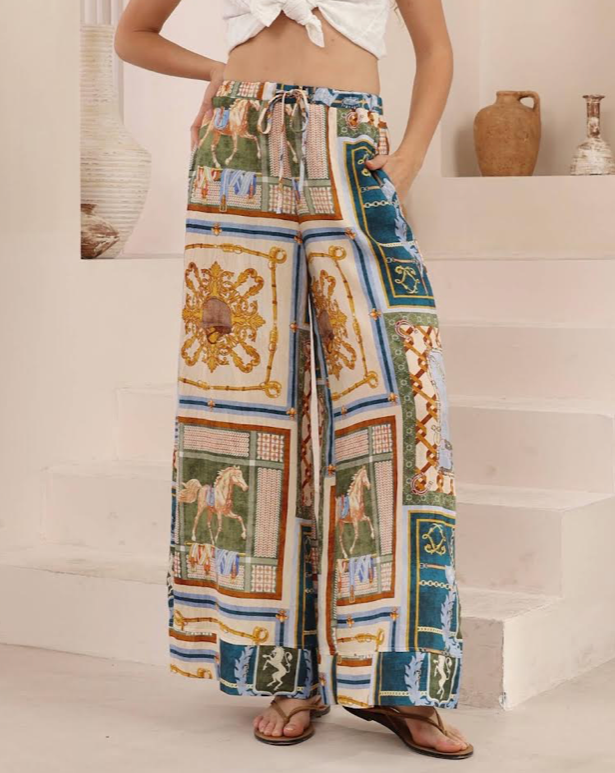 Palazzo Pants - Multi