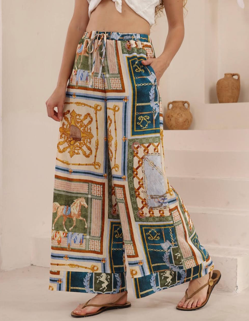 Palazzo Pants - Multi