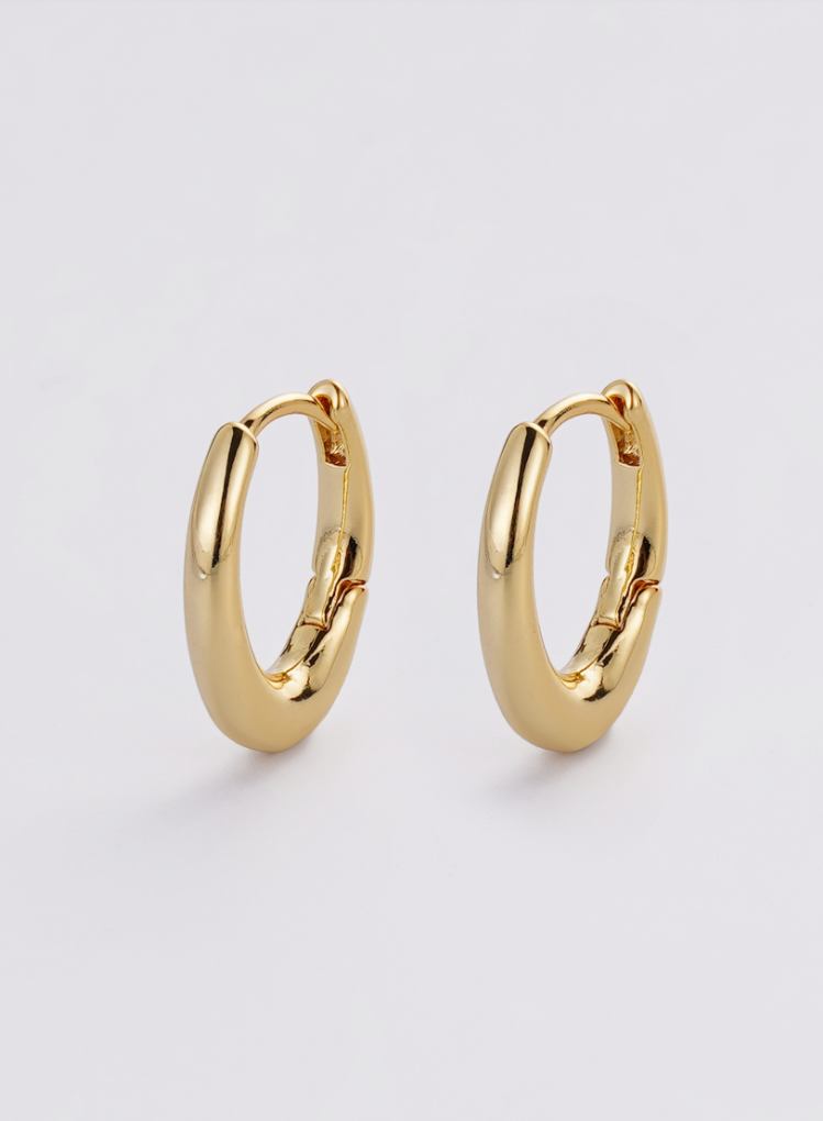Zafino 18K Gold Plated Pia Small Hoop