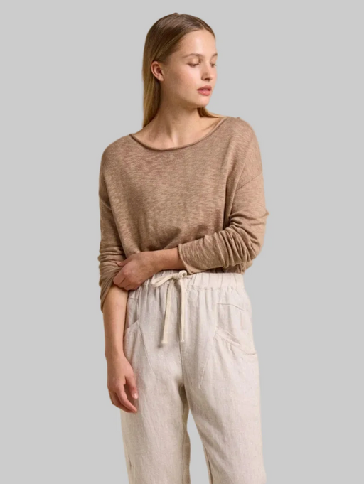 Little Lies Nellie Knit - Taupe