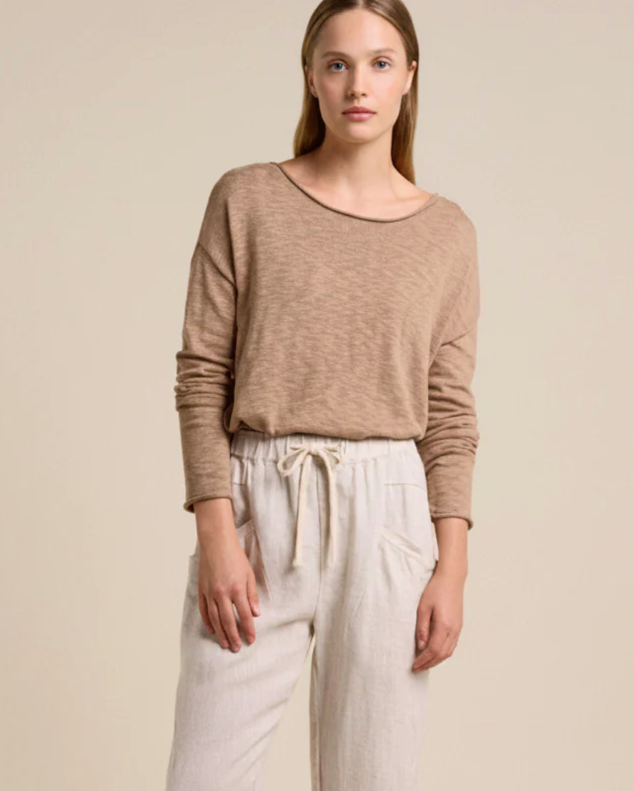 Little Lies Nellie Knit - Taupe