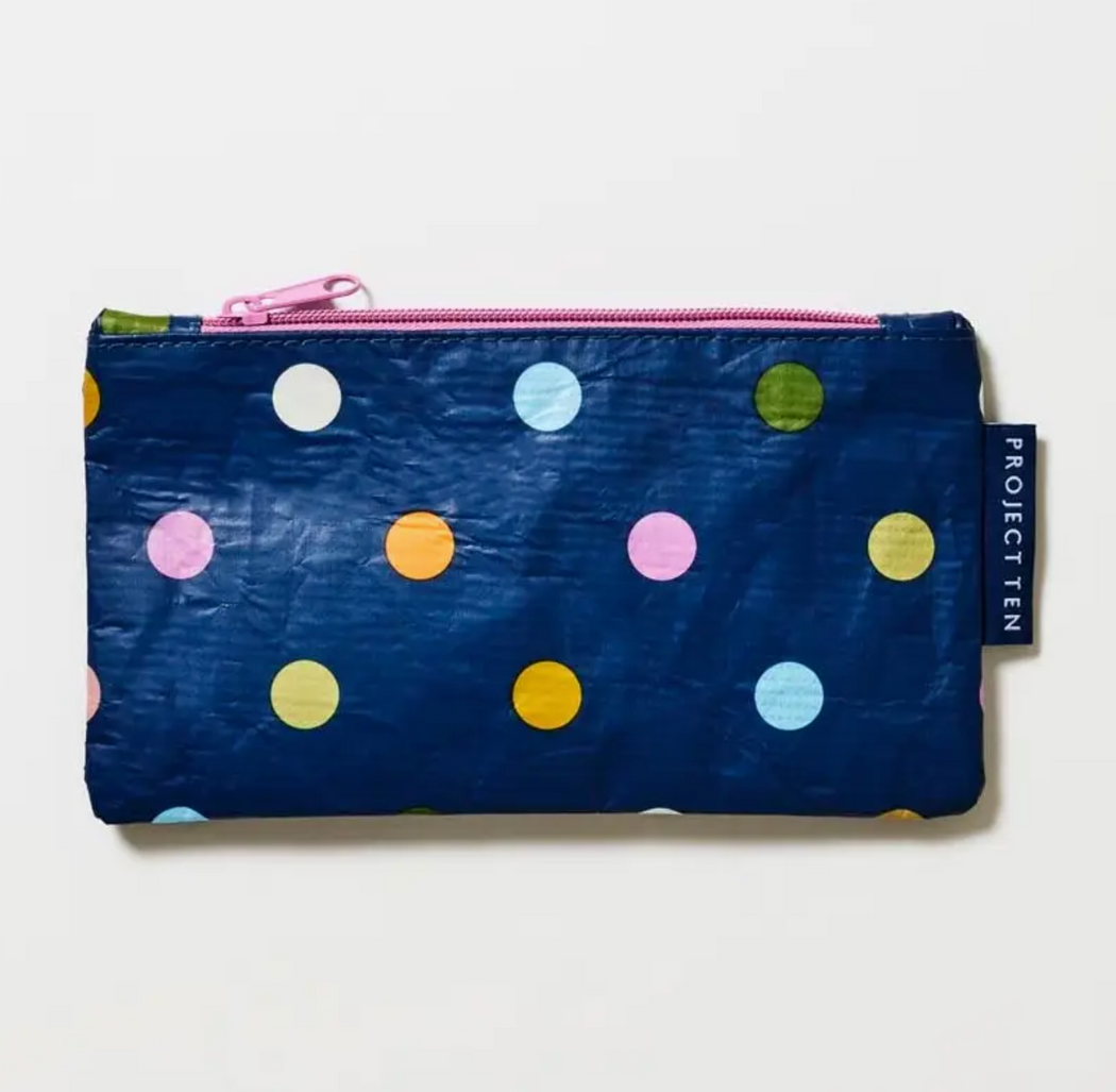 Project Ten Tiny Zip Pouch - Confetti