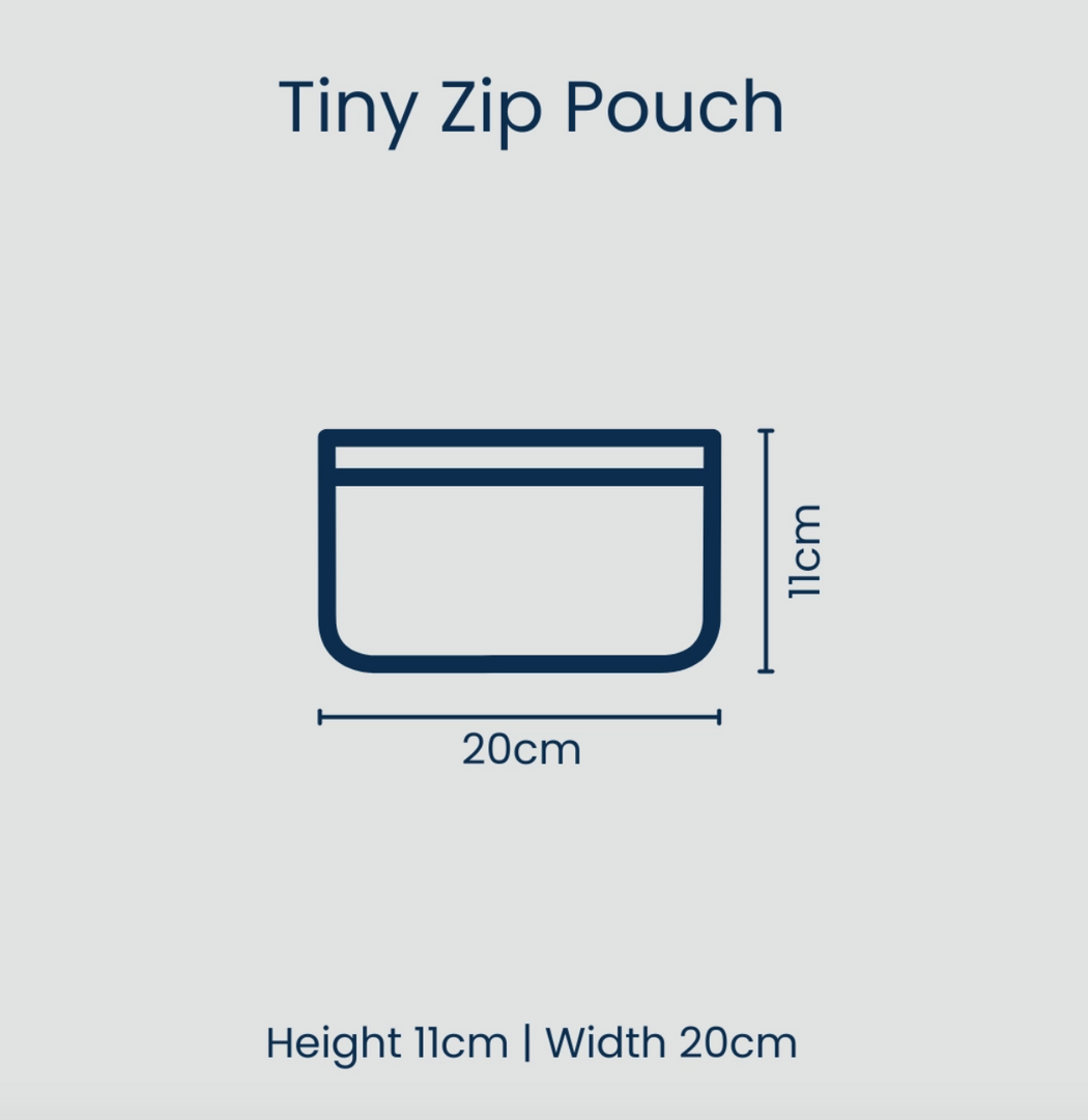 Project Ten Tiny Zip Pouch - Confetti