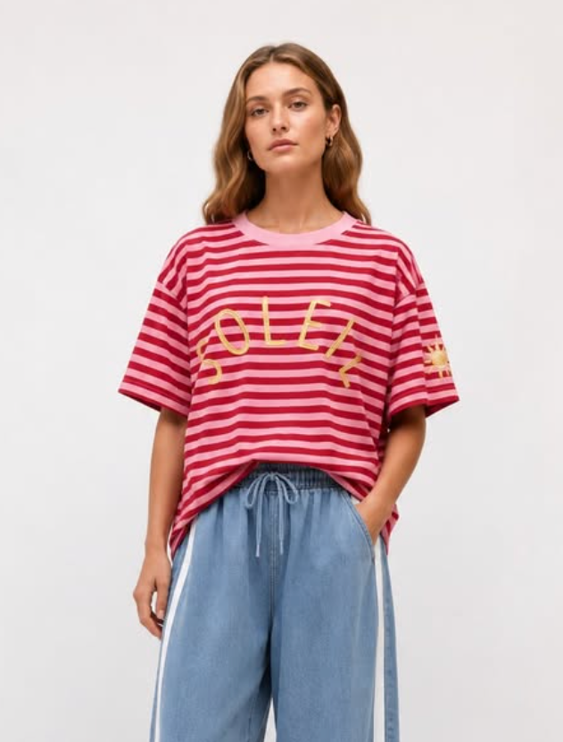 Soleil Tee - Pink