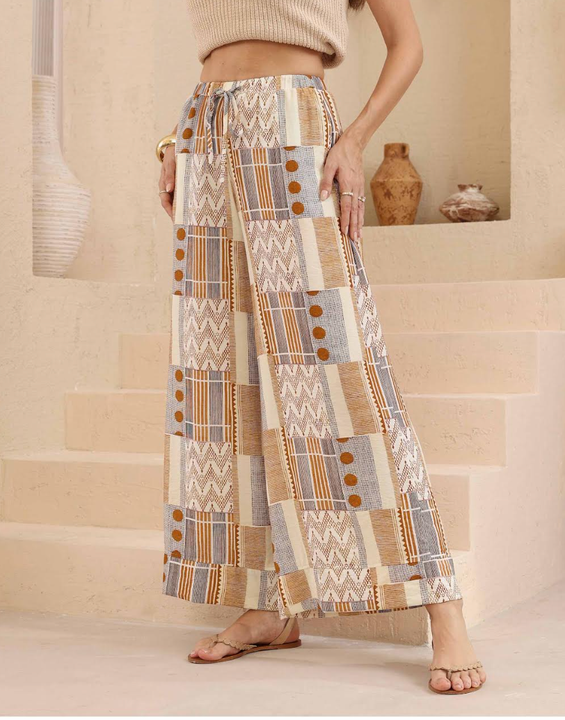 Evie Pants - Multi Print