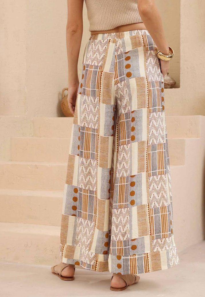 Evie Pants - Multi Print