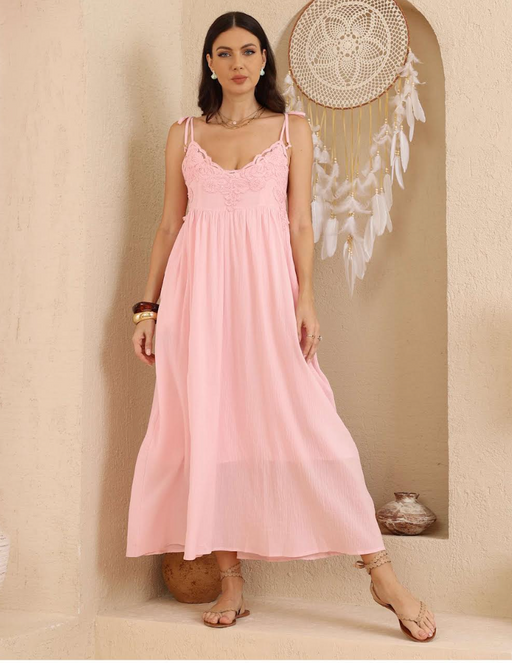 Byron Maxi Dress - Pink