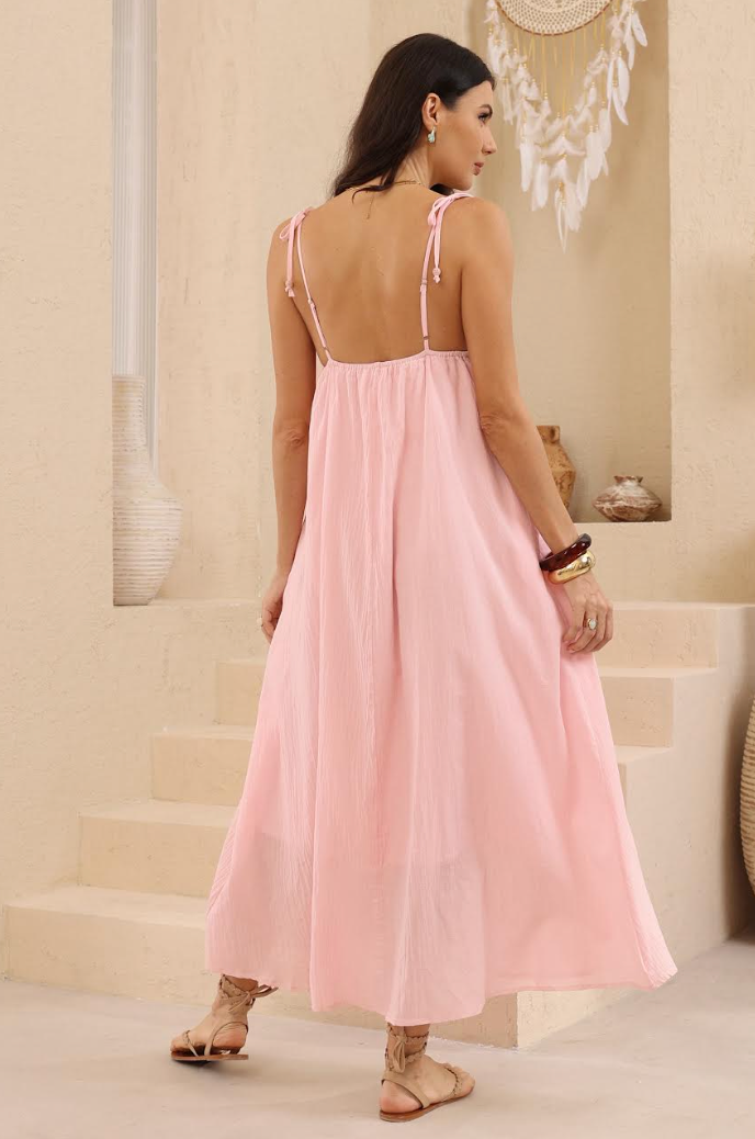 Byron Maxi Dress - Pink