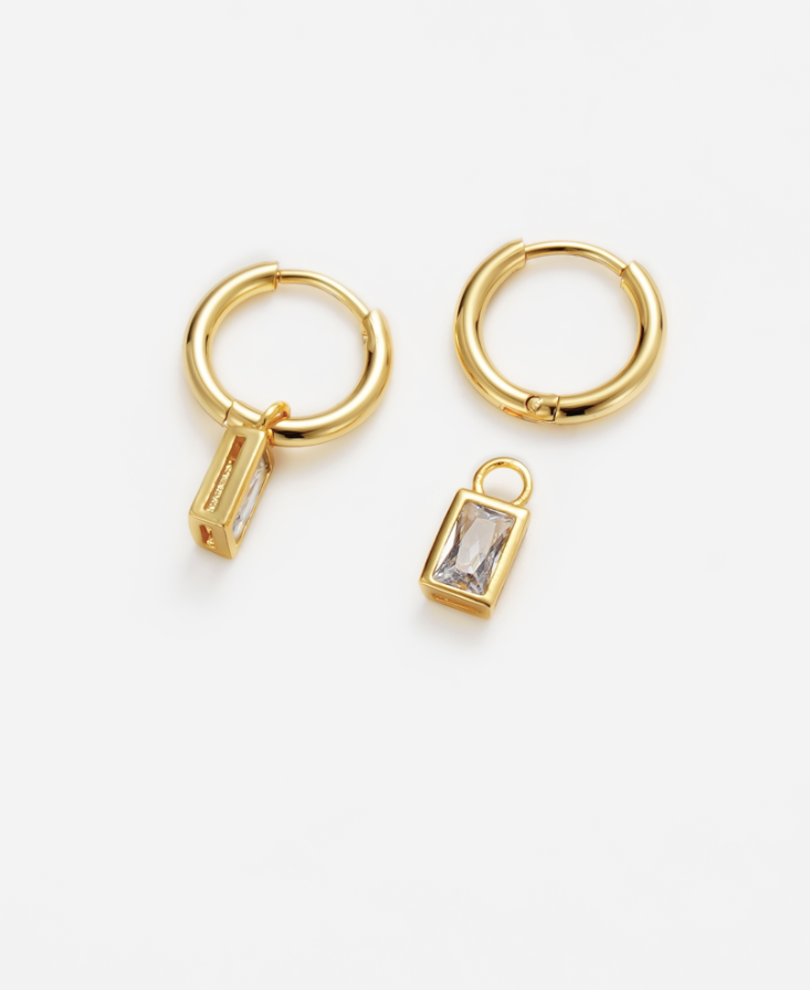 Zafino 18K Gold Plated Harlow Small Hoop
