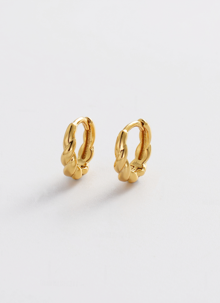 Zafino 18K Gold Plated Marley Hoop