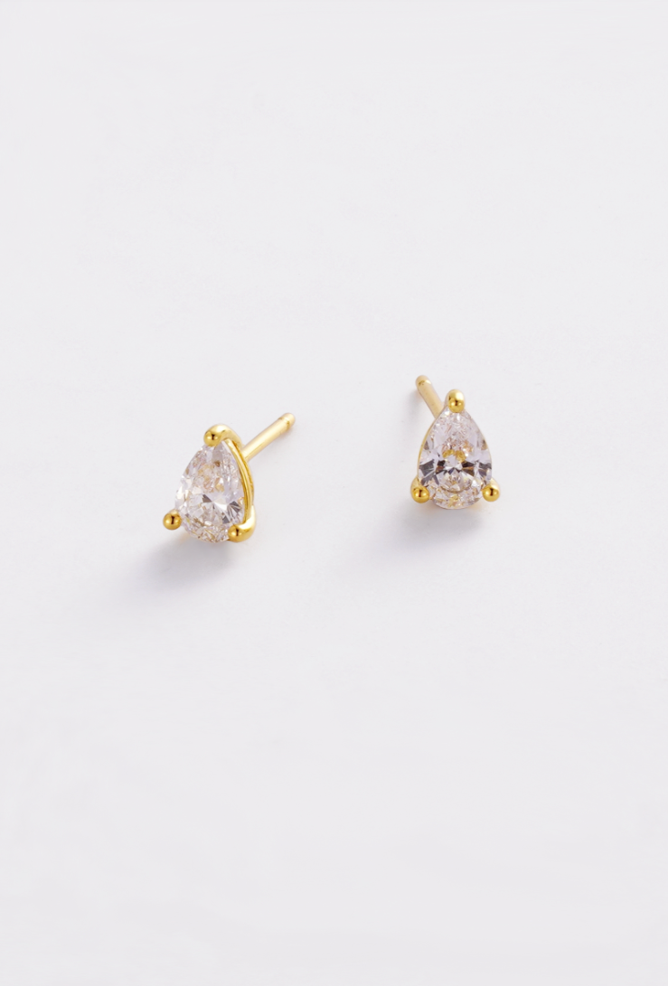 Zafino 18K Gold Plated Stud - Esther