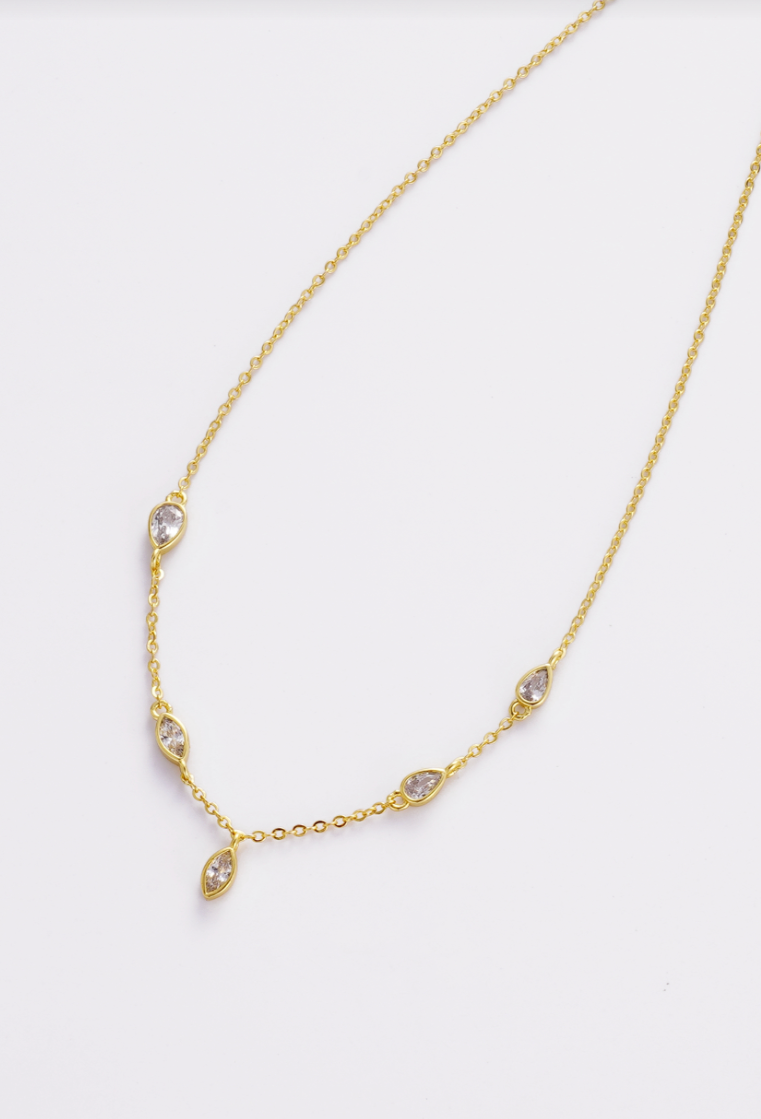 Zafino 18K Gold Plated Ingrid Necklace
