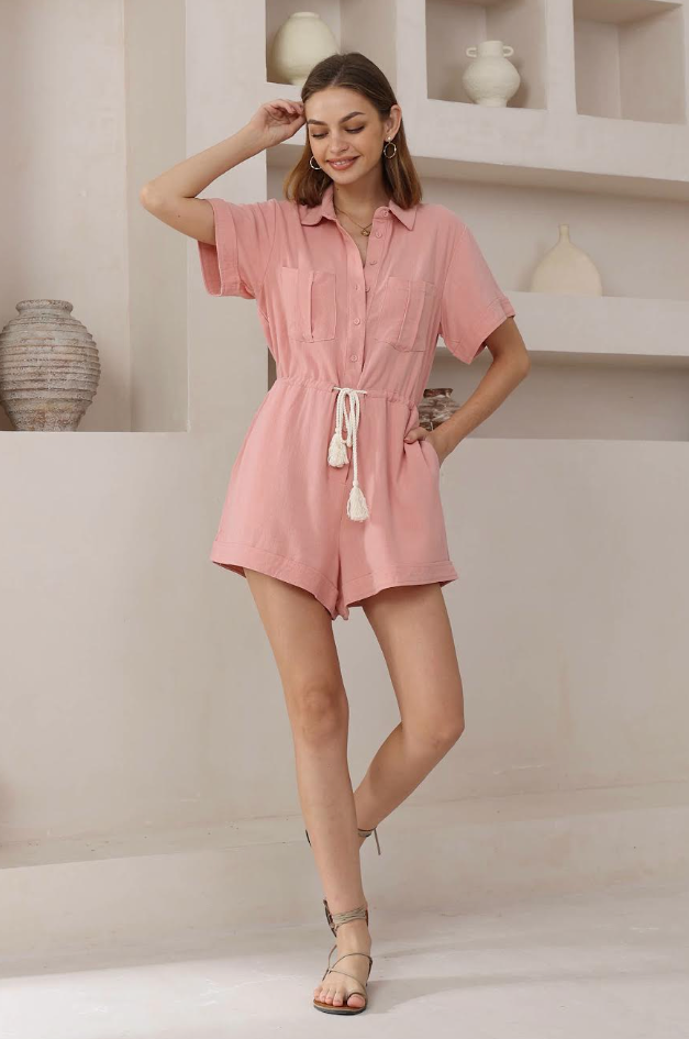 Best Seller Playsuit - Pink