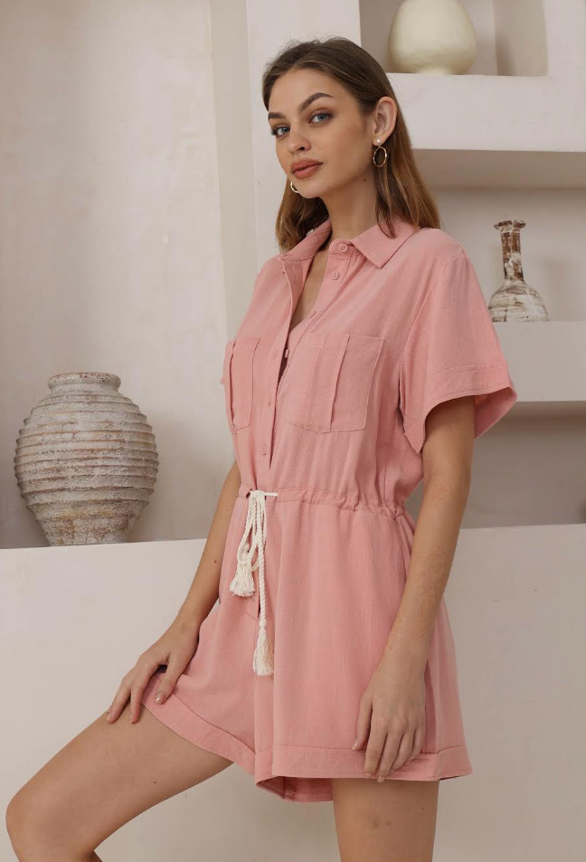 Best Seller Playsuit - Pink
