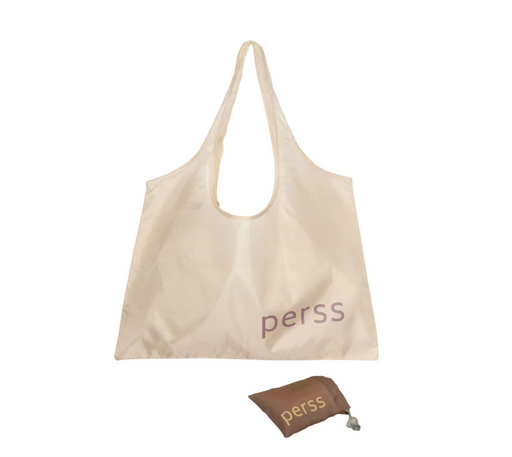 Perss Foldable, Reusable, Recycled shopping Bag by Porter Green - Shoreditch Sand