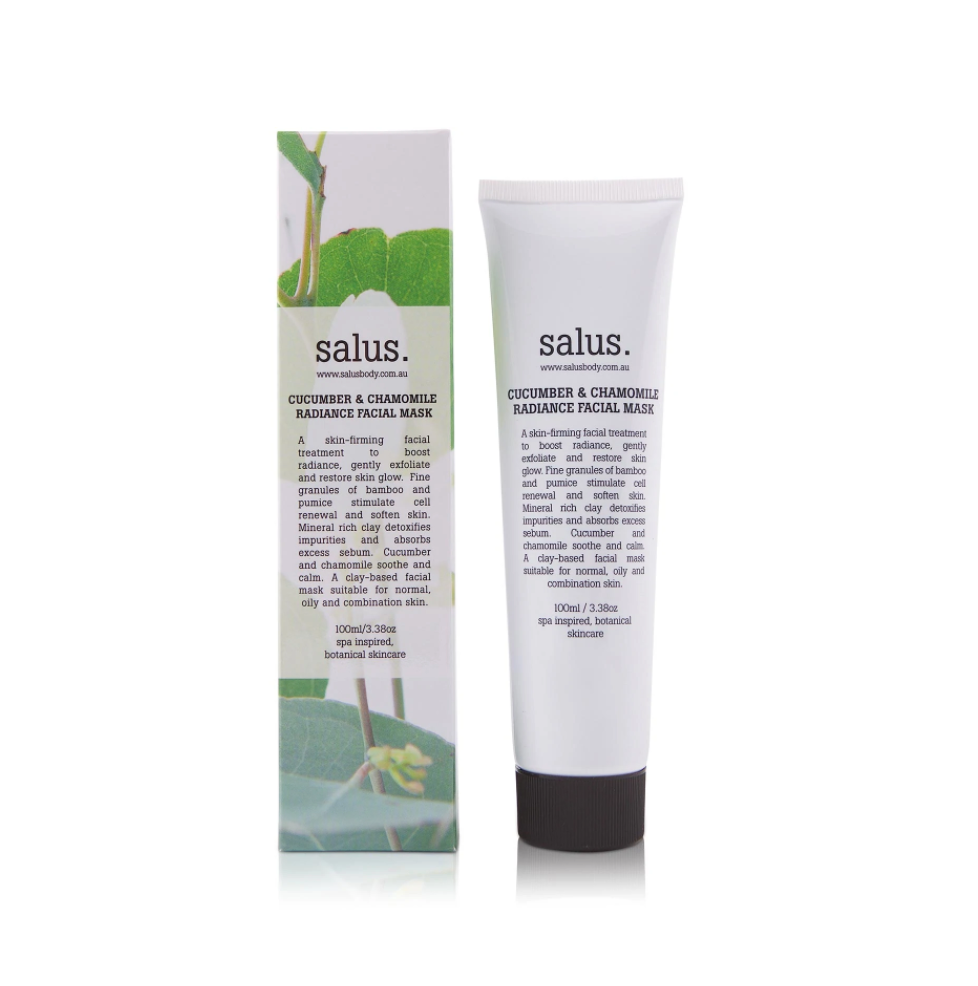 Cucumber and Chamomile Radiance Face Mask - by Salus